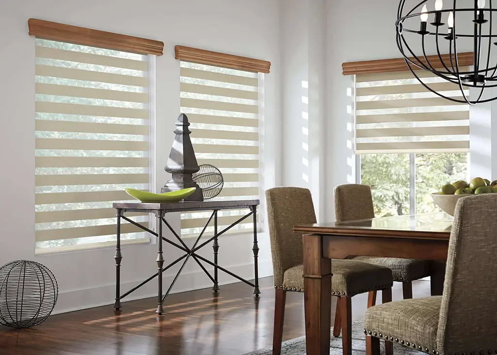 Explore zebra shades for your Los Angeles home