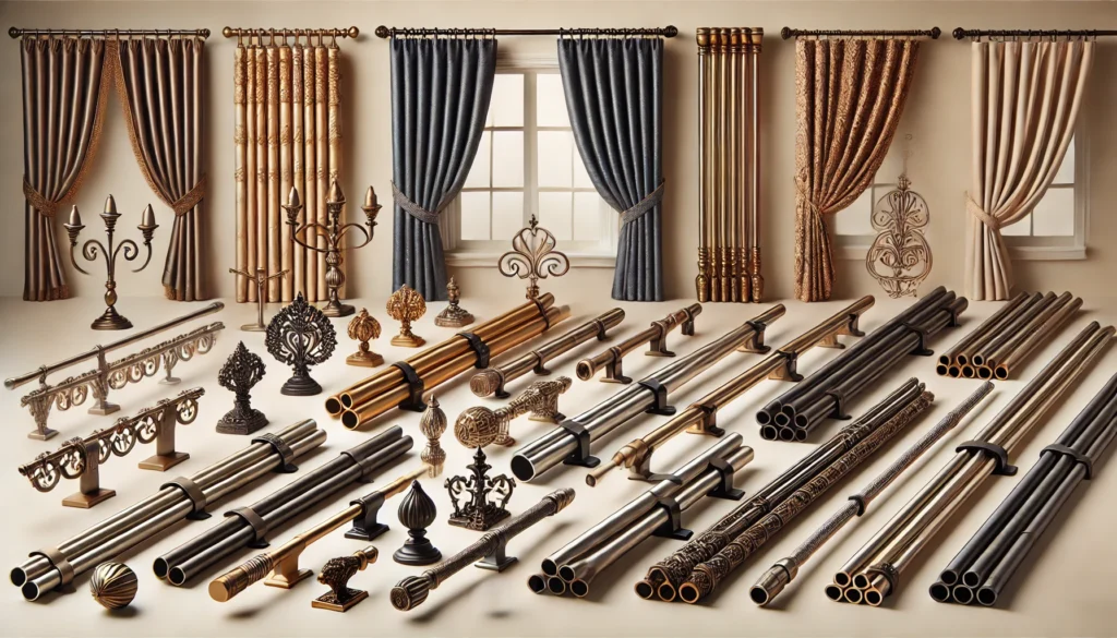 Curtain Rods- Best Types, Styles & Affordable Options- Shadows